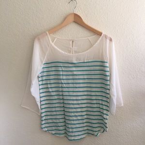 Lauren Conrad striped top